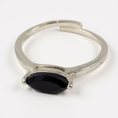 Silver-Plated Adjustable Ring (#34)