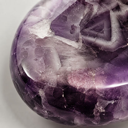 Worry Thumb Stone, Amethyst