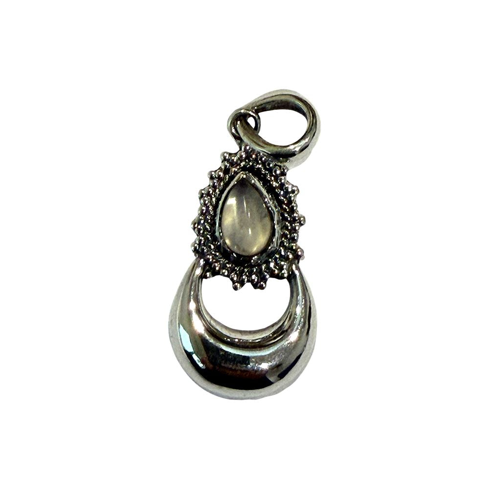 Silver-Plated Pendant (without Chain) (#10), 2.5x1.5cm