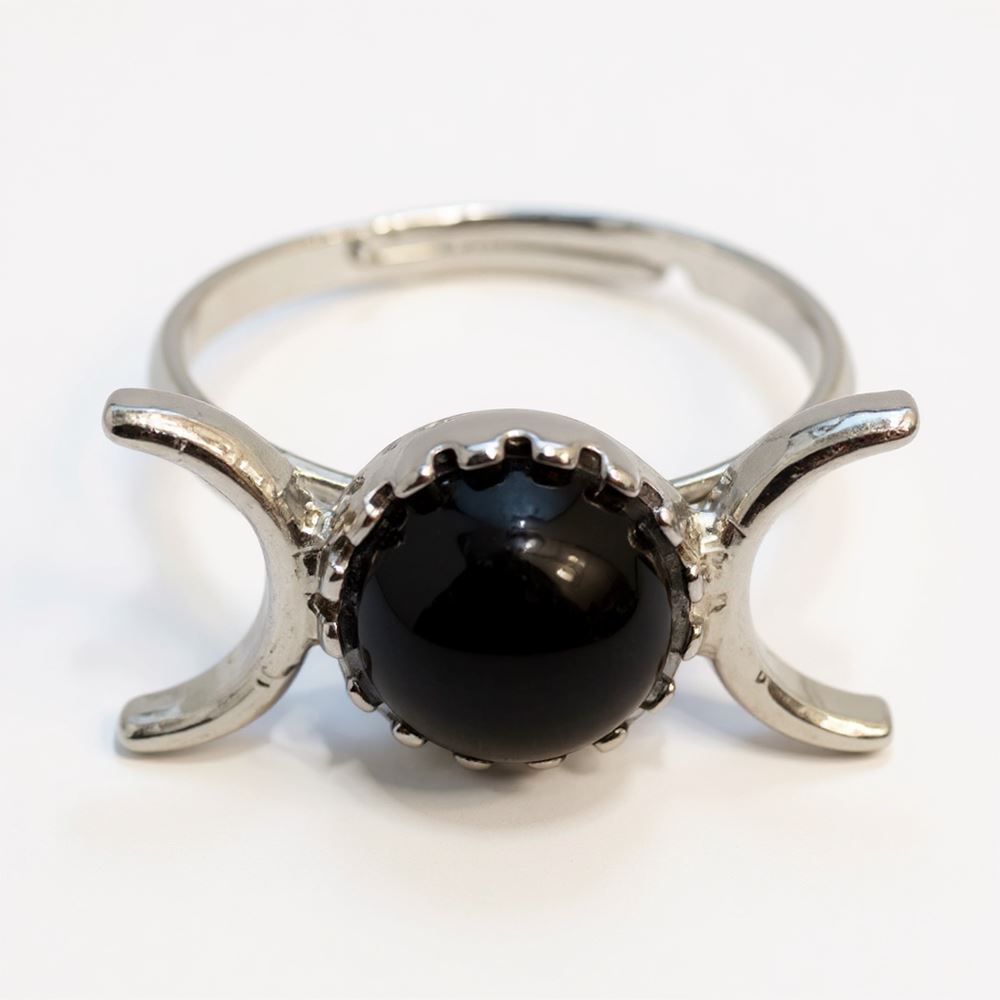 Adjustable Ring, 0.5cm Gemstone