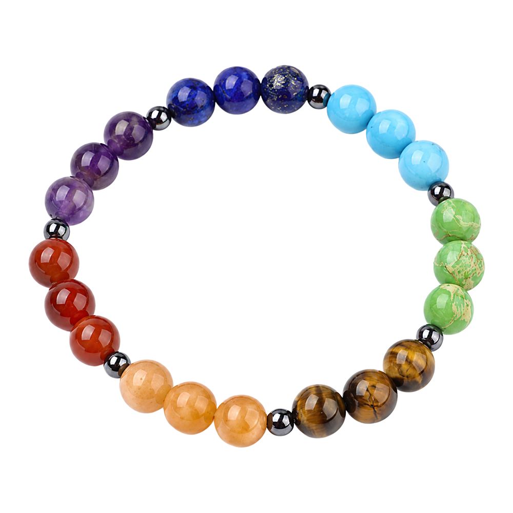 Chakra Gemstone Stretch Bracelet