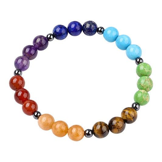 Chakra Gemstone Stretch Bracelet