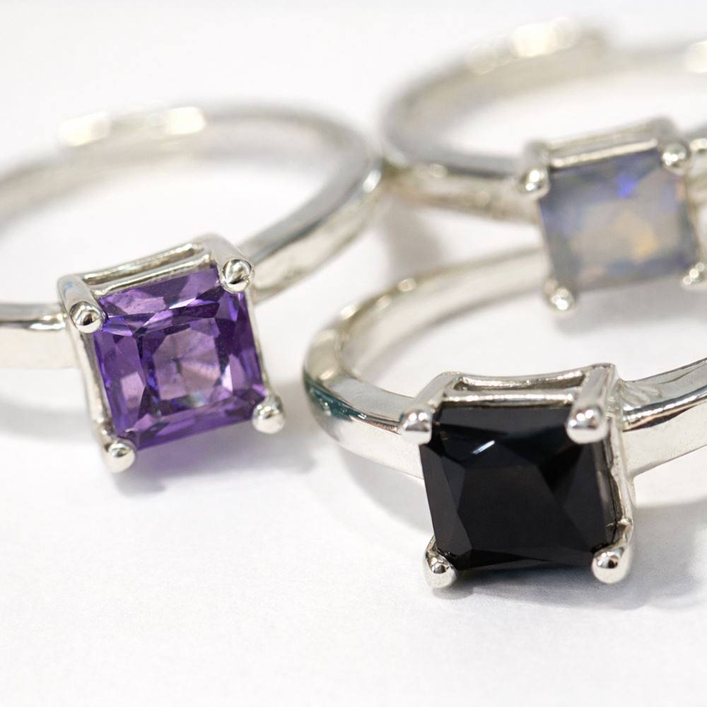 Silver-Plated Adjustable Ring (#33)