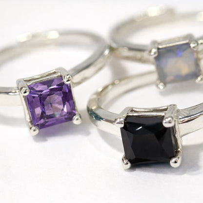 Silver-Plated Adjustable Ring (#33)