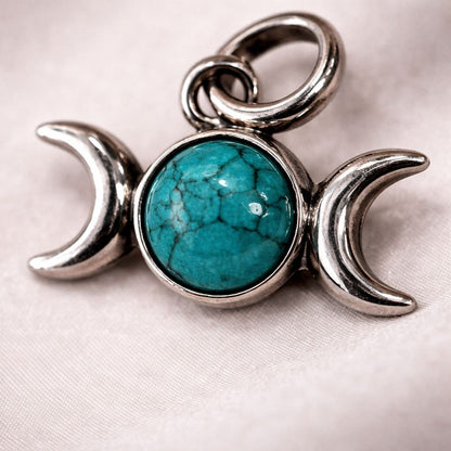 Silver-Plated Pendant (without Chain) (#05), 2.5x1cm