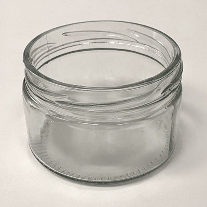 Glass Jar with Metal Lid, 200ml, 7.5x5cm