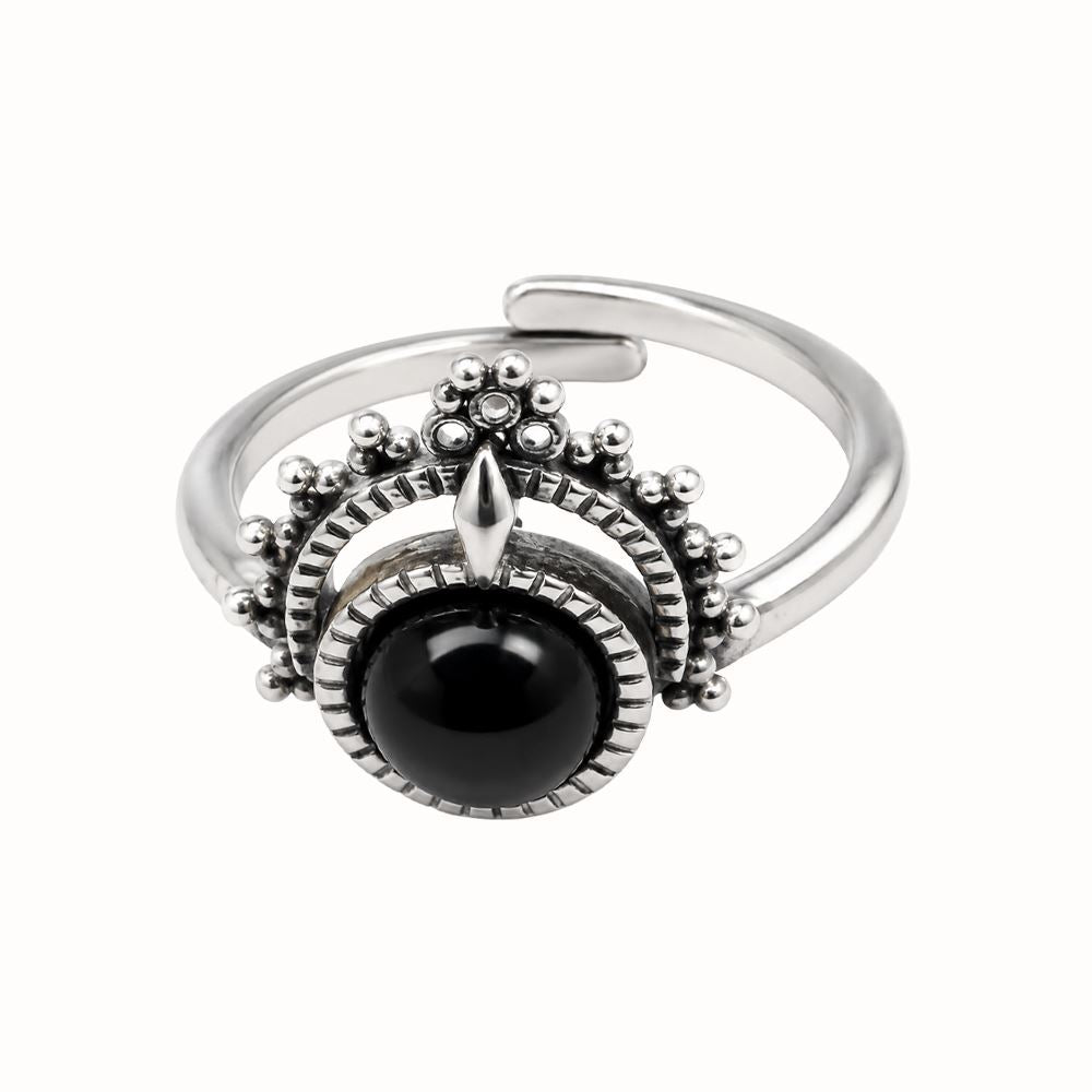 Silver-Plated Adjustable Ring (#11)