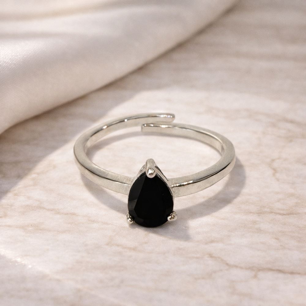 Silver-Plated Adjustable Ring (#35)