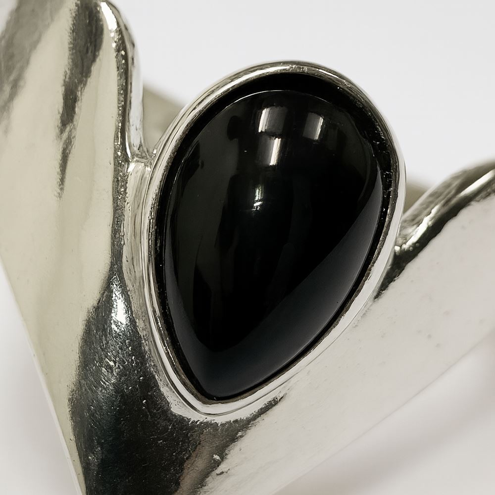 Silver-Plated Adjustable Ring (#10)