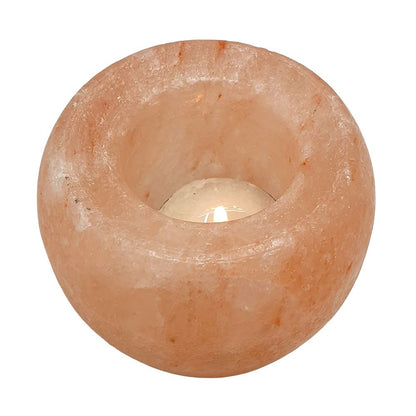 Himalayan Salt Rock Tealight Holder Small