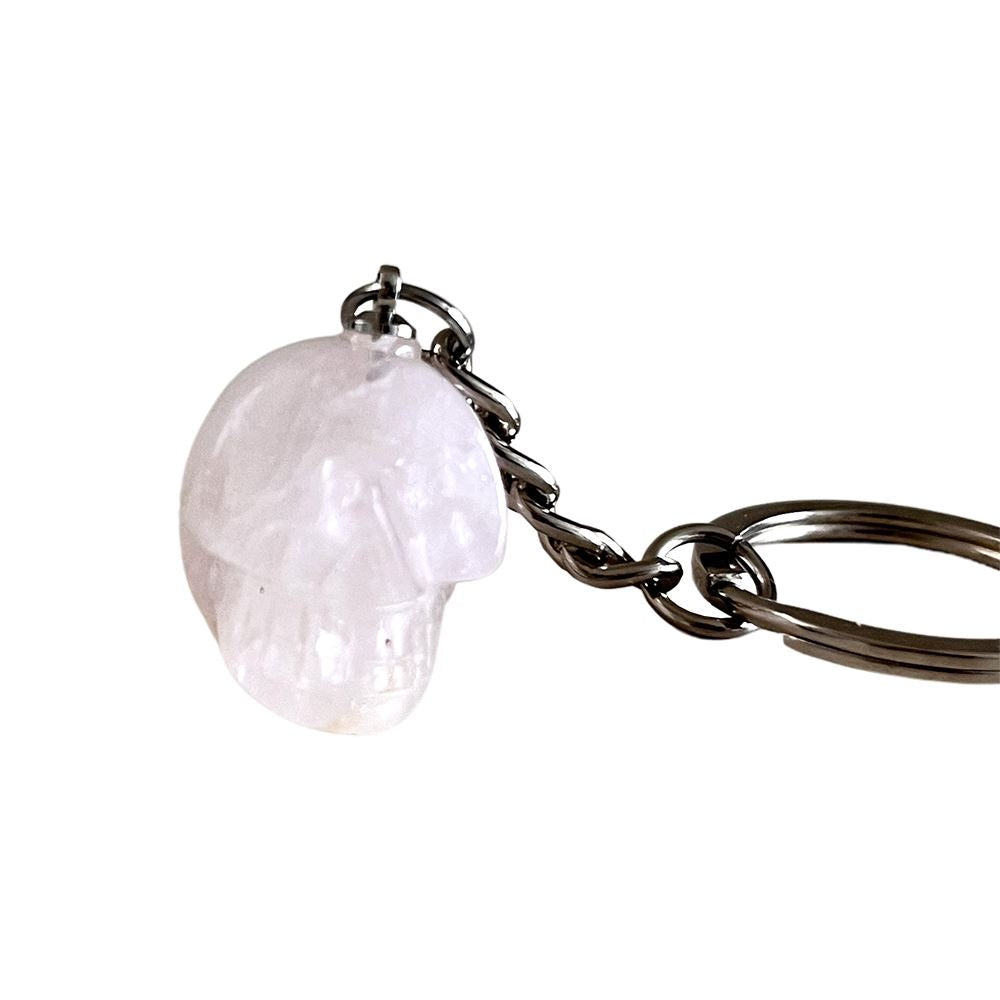 Crystal Skull Head Keychain, 2cm - image 27