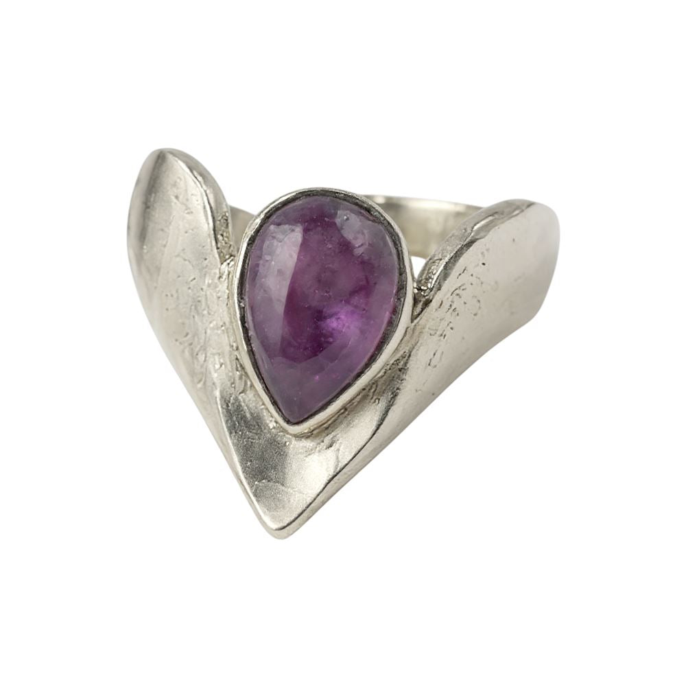 Silver-Plated Adjustable Ring (#10)