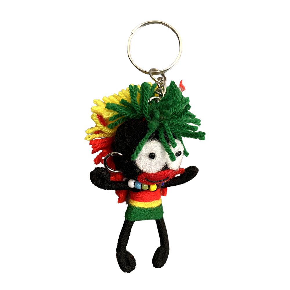 Voodoo String Doll Keychain, 7cm - image 100