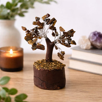 Mini Chakra Tree, 60 Beads,10cm