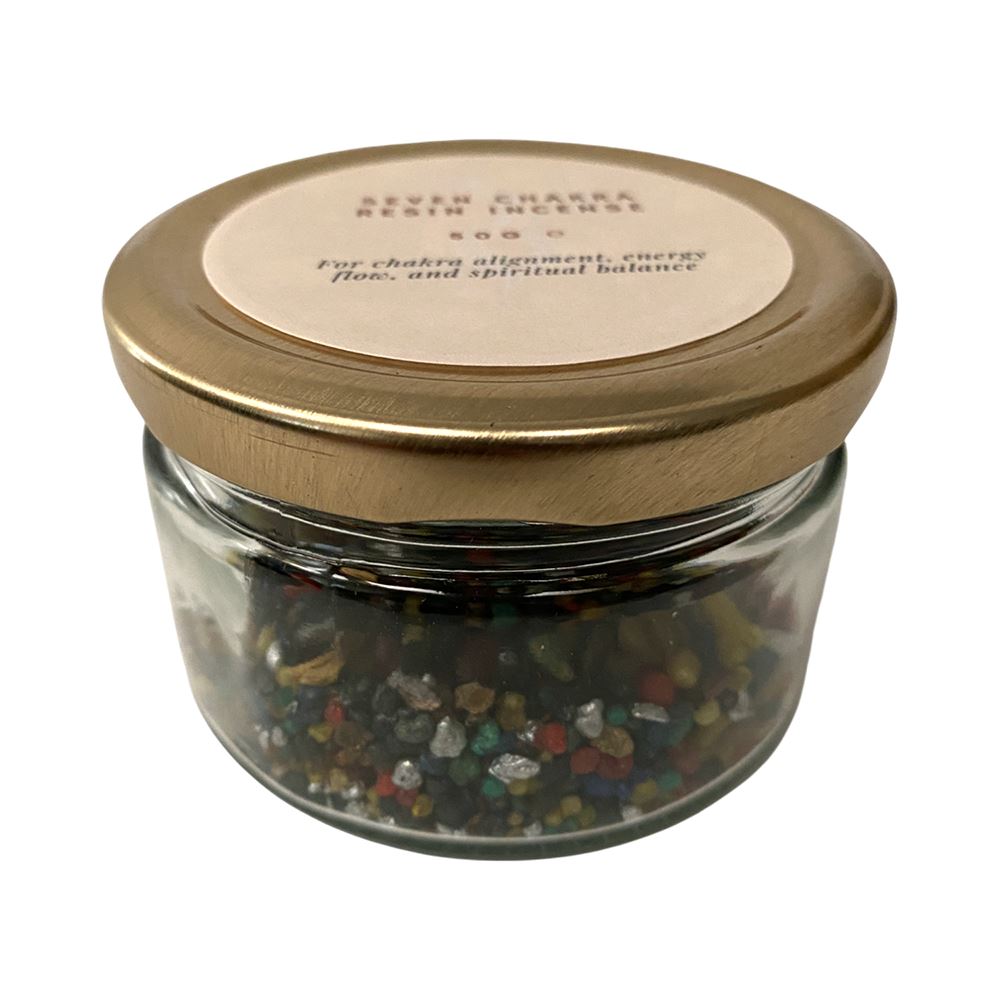 Resin Incense, 50g, Seven Chakra
