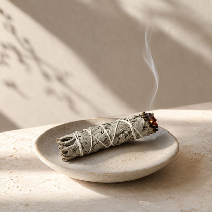 Slimline Sage Smudge Stick, White Sage 4"