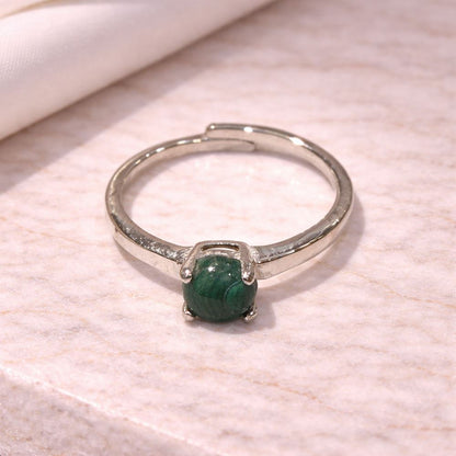 Silver-Plated Adjustable Ring (#32)