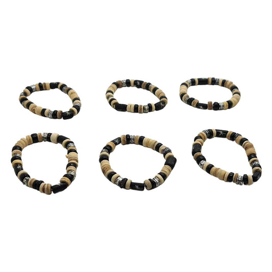 Classical Cream Coconut Shell Bracelet