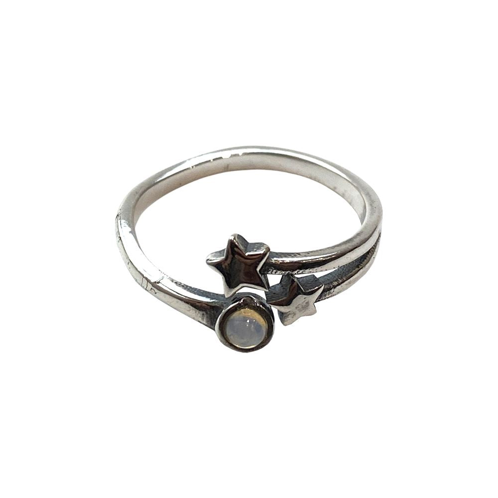 Silver-Plated Adjustable Ring (#36)