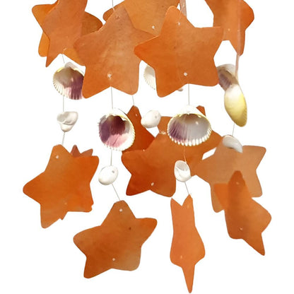 Capiz & Seashell Wind Chime, 55cm Hanging Height