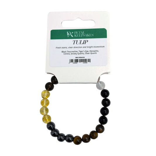 Petal Keepsakes Gemstone Bracelet, Tulip
