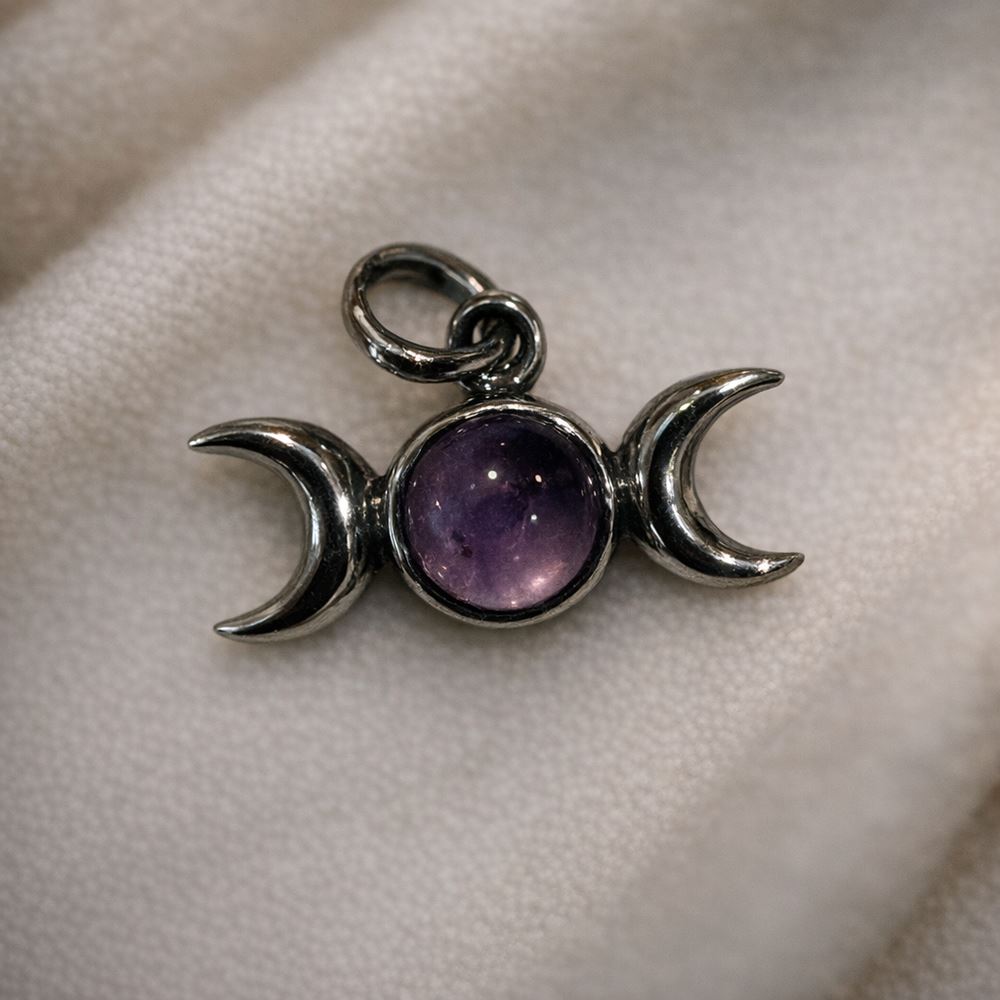 Silver-Plated Pendant (without Chain) (#05), 2.5x1cm