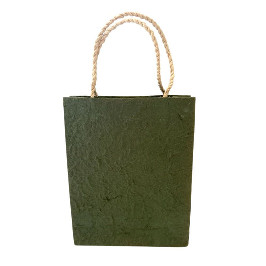 Mulberry Paper Gift Bag, Assorted Plain Colour, 15x19x5.5cm, Single