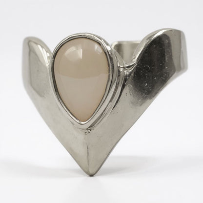 Silver-Plated Adjustable Ring (#10)