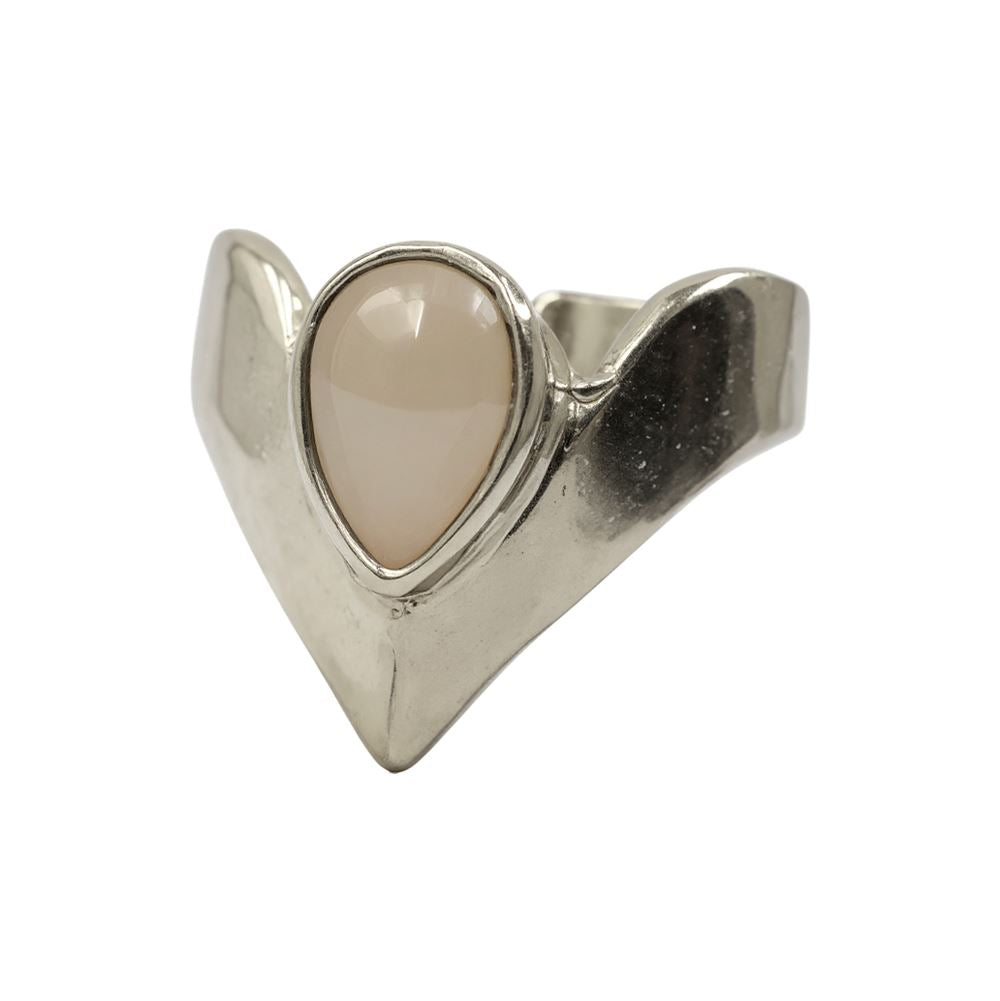 Silver-Plated Adjustable Ring (#10)