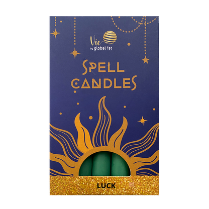 Spell Candles, Handmade & Unscented, Pack of 5