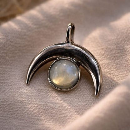 Silver-Plated Pendant (without Chain) (#06), 2.5x1.5cm