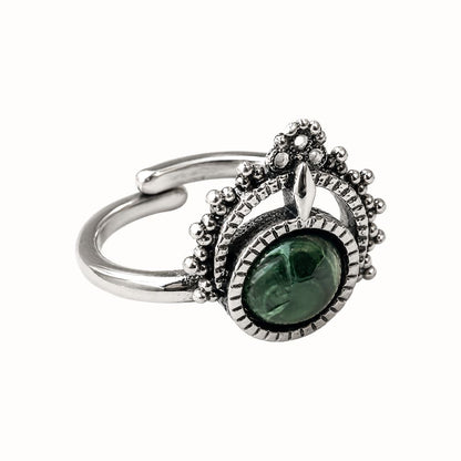 Silver-Plated Adjustable Ring (#11)
