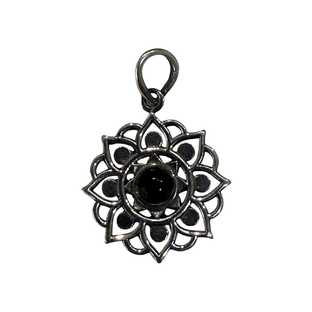 Silver-Plated Pendant (without Chain) (#08), 2x2cm