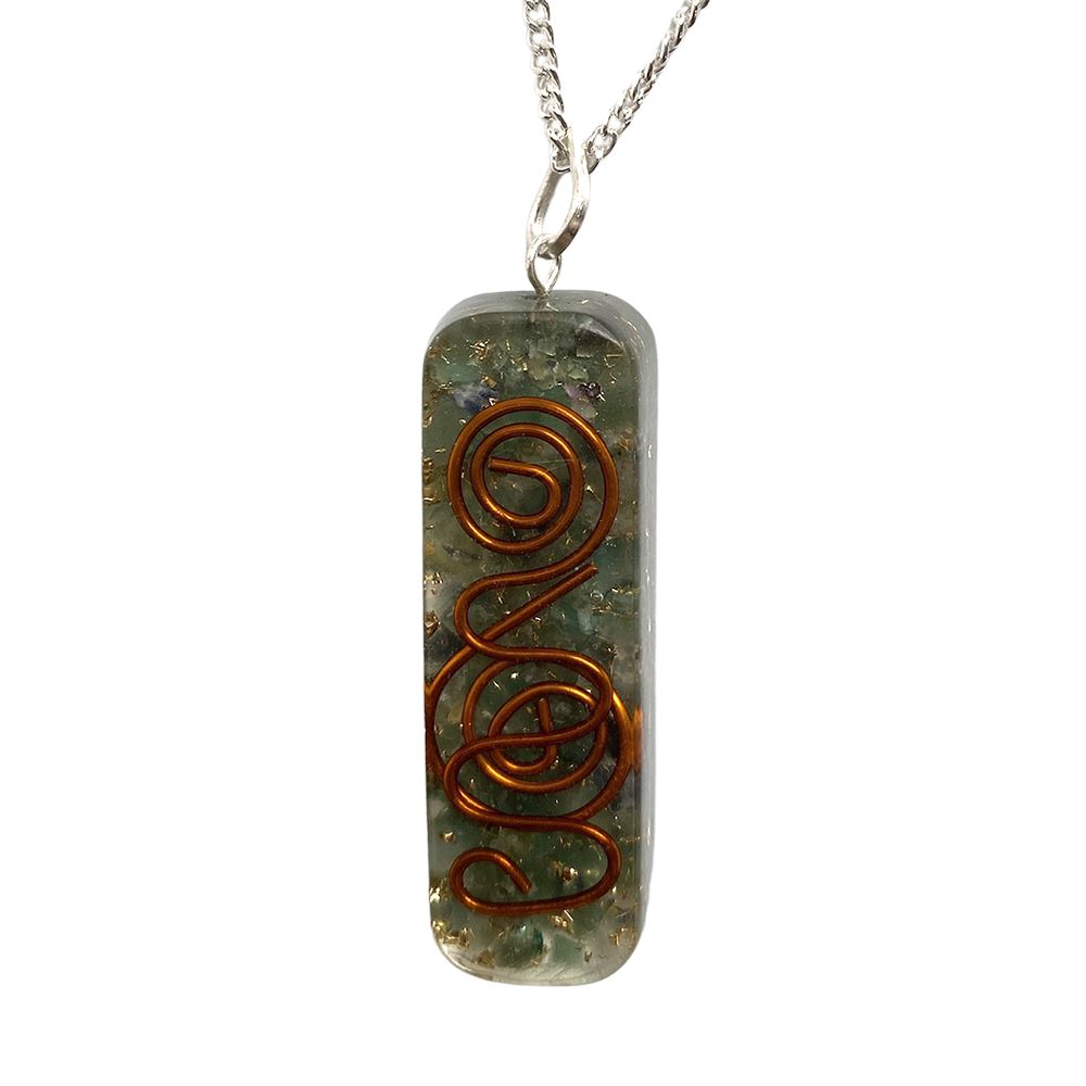 Orgonite Reiki Pendant, 3.5cm - image 10
