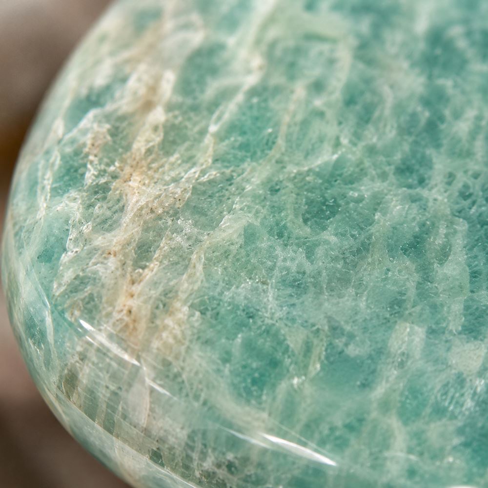 Worry Thumb Stone, Amazonite