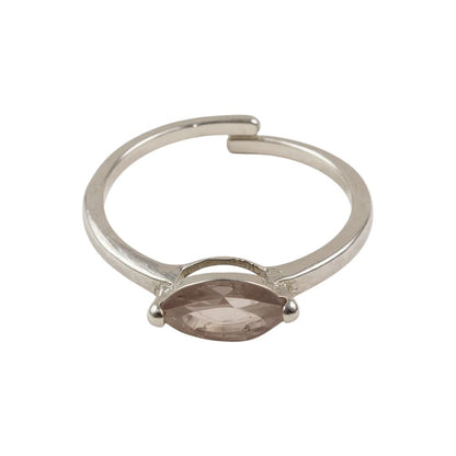 Silver-Plated Adjustable Ring (#34)