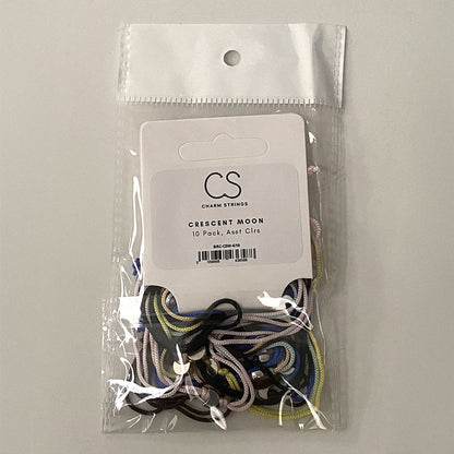 Charm Strings, Pack of 10, Assorted Colours