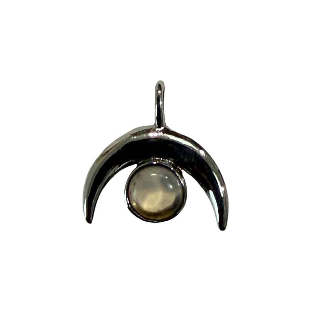 Silver-Plated Pendant (without Chain) (#06), 2.5x1.5cm