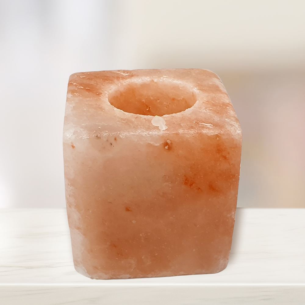 Himalayan Salt Rock Tealight Holder Small