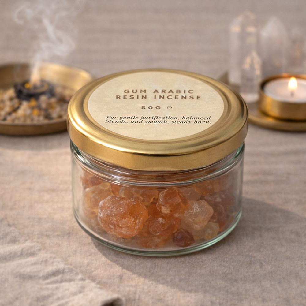 Resin Incense, 50g, Gum Arabic