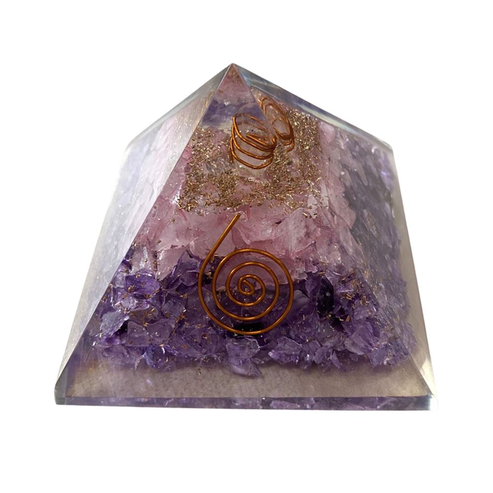 Orgone Reiki Healing Pyramid, 7.5cm - image 34