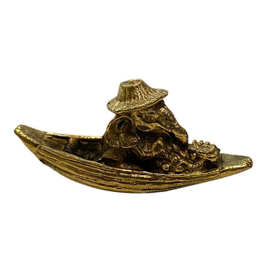 Miniature Brass Figurine, Design #099