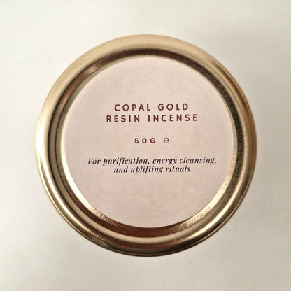 Resin Incense, 50g, Copal Gold