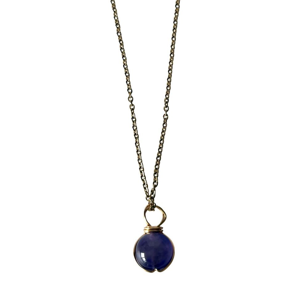 Halo Gemstone Pendant, Sphere - image 4