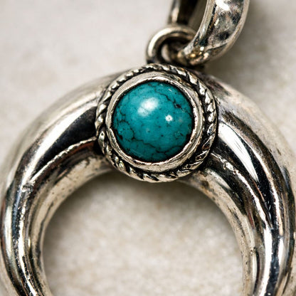 Silver-Plated Pendant (without Chain) (#01), 2x2cm