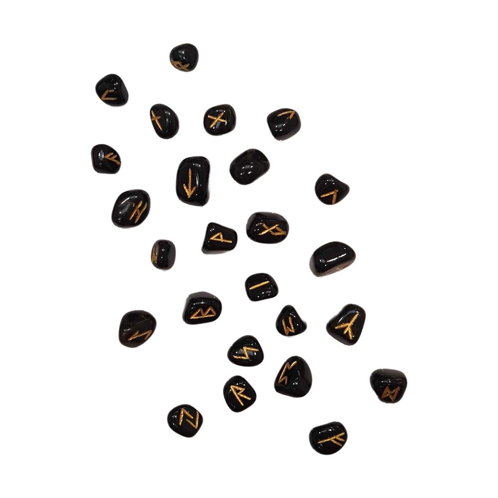 Elder Futhark Rune Set, Tumbled Stones 1-2cm, With Pouch - image 13