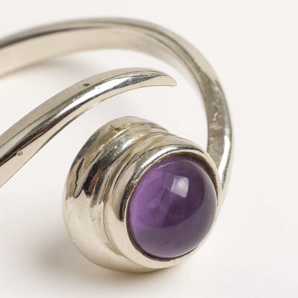 Silver-Plated Adjustable Ring (#41)