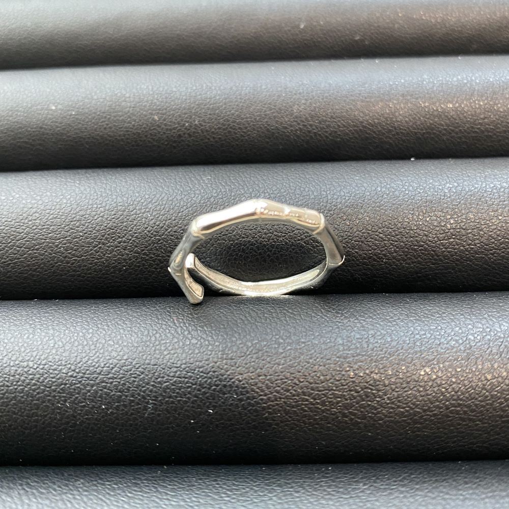 Silver-Plated Adjustable Ring (#62)