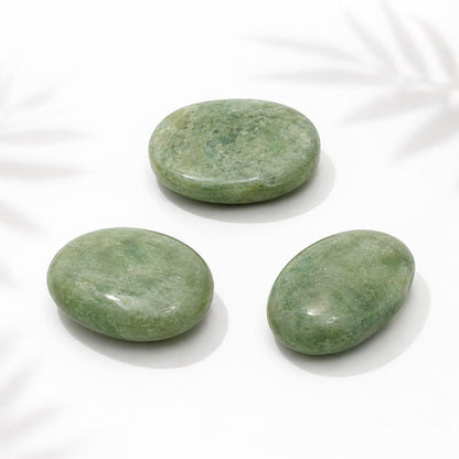 Worry Thumb Stone, Green Aventurine