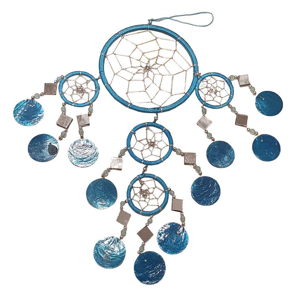 Capiz Dream Catcher, No Feathers, 12cm - image 13